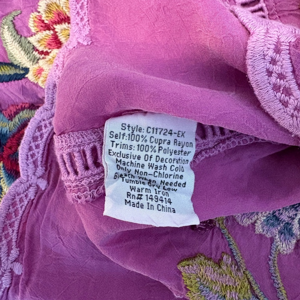 Johnny Was
MAUDE BLOUSE, 1X - Picture 10 of 10